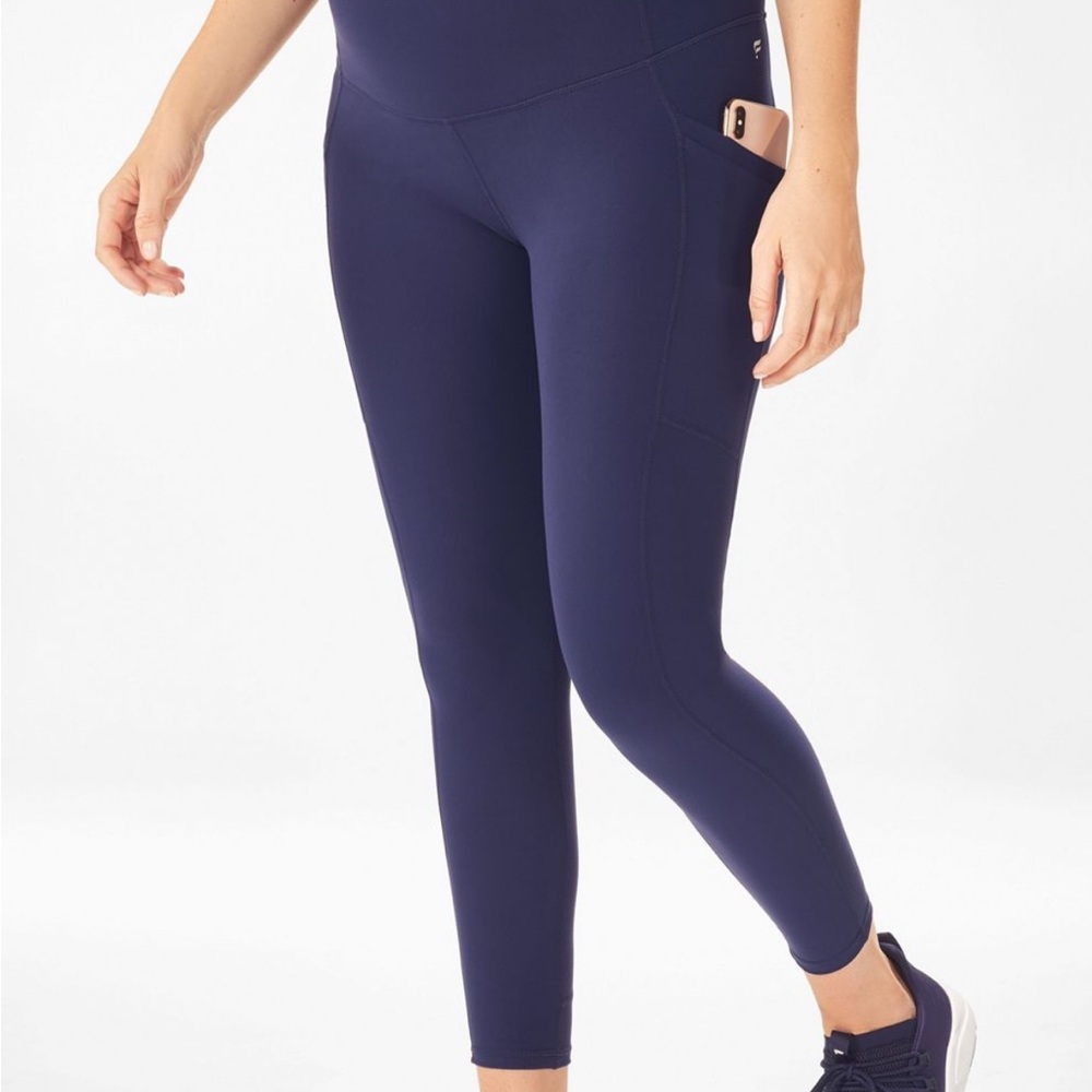Navy Fabletics Maternity Leggings - S